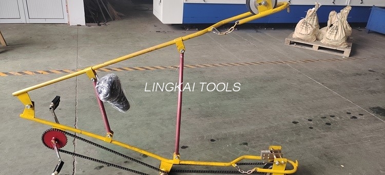 Línte Lastuas Rothair Cart Do Dhá Tralaí Cigireachta Seoltóra Seoltóra