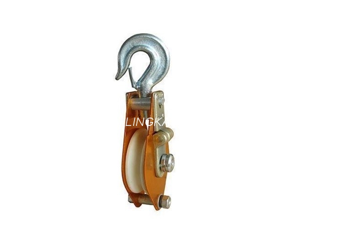 Cábla 3 Ton ag Tarraingt Éisc níolón Cineál Hook Ardaithe Bloc Ardaithe