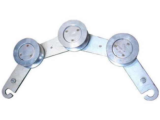 SHL75D Hook Bloc Talún Cábla Tarraingt Pulley Do Seoltóir / Cruach Wire Rope