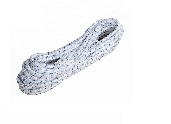 Rópa níolón Braided Dúbailte Inslithe Síoda, Rópa Tarraingthe Cábla Ildath