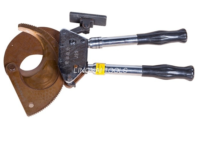J95 Gearrthóirí Cábla Ratchet Gearrthóirí Bolt Uirlisí Cábla Le haghaidh Gearradh Cábla Armúrtha