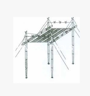 Athchóiriú Éigeandála Túr Antenna Dreapadóireachta Le Struchtúr Trasnú Alúmanam