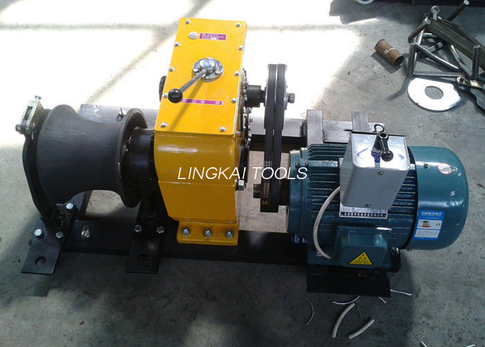 JJM8D Múnla 80 KN Cábla Winch Puller Petrol Capstan Capstan le haghaidh teaghrán cábla