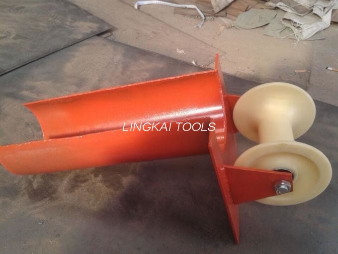 Scoilt Lock Roller Guide Cábla Ríl Roller Cineál Béal Béil le Roth níolón