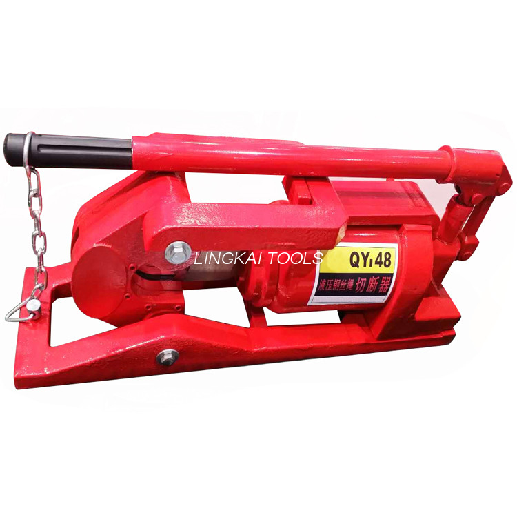 QY48 20T Gearrthóir Rópa Sreang Hiodrálacha / Gearrthóir Cábla Cruach Cumas Ola 0.3L