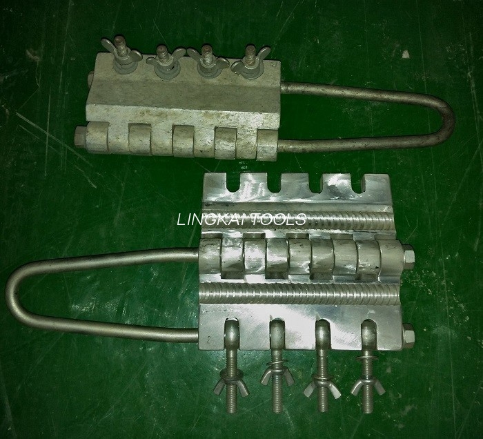 Uirlisí Tógála Bunúsacha 10Ton Cineál Bolt Gripper Rope Cruach Babhta Do Wire Rope
