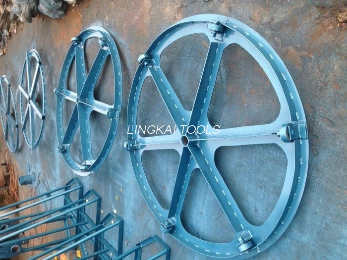 Seasann Ríl Cábla Turntable le Tacaíocht Dhroim Cábla 500mm