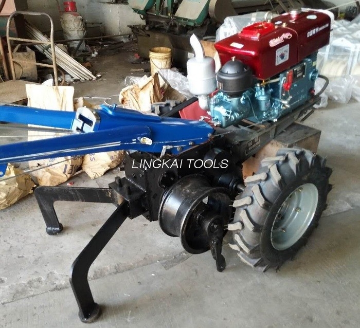 Uirlisí Tarraingthe Cábla Leictreach 60KN 5 Ton Tractor Hand Winch Le Druma Dúbailte