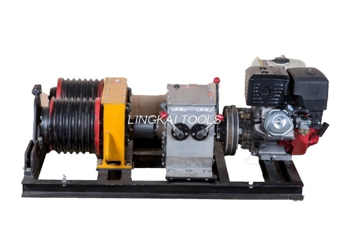 Tarraingeoir Buaite Cábla Capstan Dúbailte 5 Ton Le Inneall Honda GX390 13HP