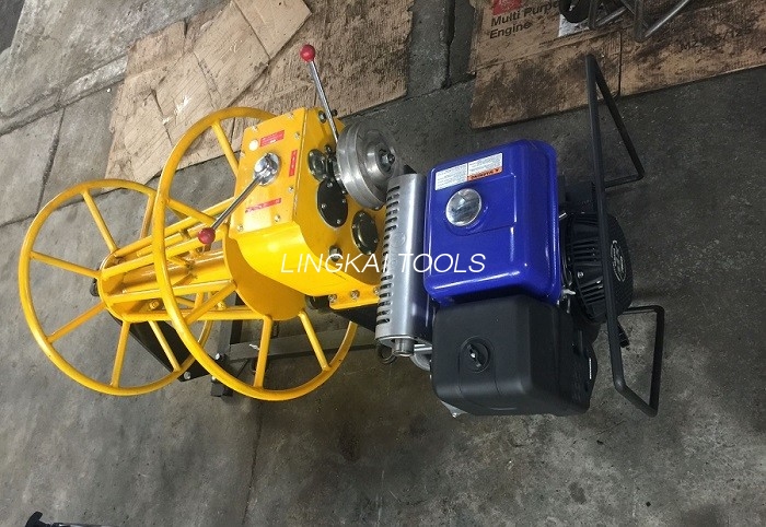 3 Ton Inneall Díosail Meaisín Teaghrán Sreang , Wire Tóg Suas Winch Le Rópa Sreang