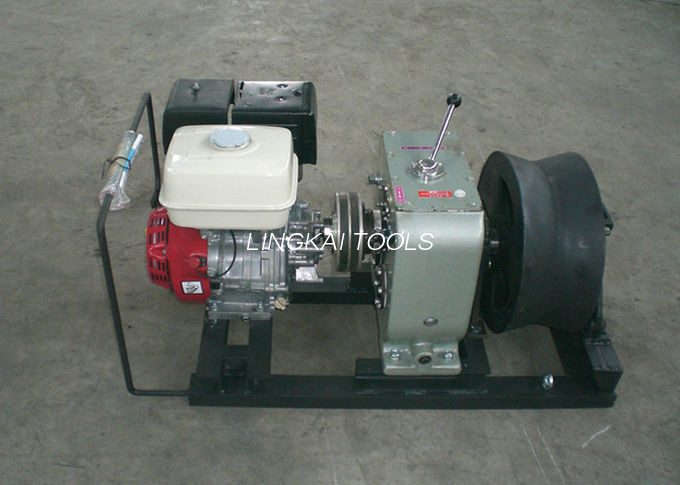 Ard-Éifeachtúlacht 5 Ton Winch / Wire Cábla Puller Winch Do Power Construciton