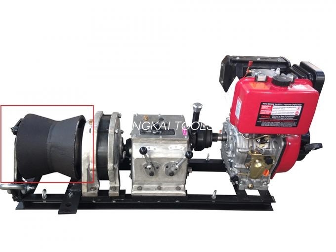 Inneall Díosail Luas Tapa Tarraingeoir Cábla Cumhachta / Wire Rope Leictreach Winch Ardaitheoir 5 Ton
