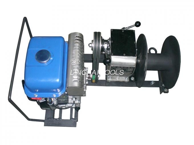 Puller Cábla Winch Gáis Powered 1 Tonna Cineál Inaistrithe 15m / Nóiméad Luas Tapa