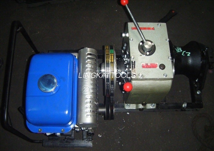 200kg Ardluais Cábla Meaisín ulóige Gásailín / Peitril Powered Winch 5 Ton