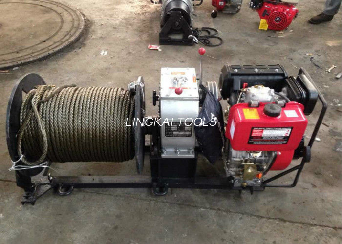 Cumas 30KN 3 Ton Power Puller Winch Tarraingt / Ardaithe 8m / Nóiméad Luas Tarraingthe Tapa