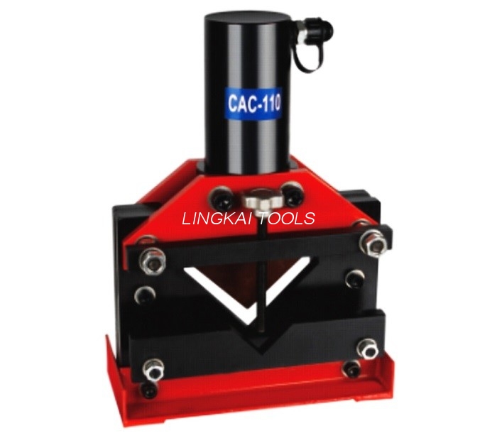 Fórsa Gearrtha 250KN Gearrthóir Cruach Uillinn Hiodrálacha 405mm Airde 75 * 75 * 6mm