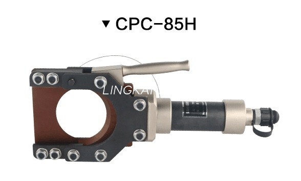Cóimhiotal Alúmanam Scoilt Uirlis Crimping Hiodrálacha 80KN Crimping Force Deimhniú ISO
