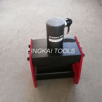 340mm Airde Hiodrálacha Busbar Bender Fórsa Lúbthachta 170KN Do Bhileog Cu / Al